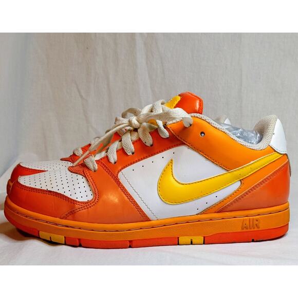 Nike Dunk Low - Orange Blaze/Varsity Maize/White - 318972-172 - Men’s US 8 main image 6